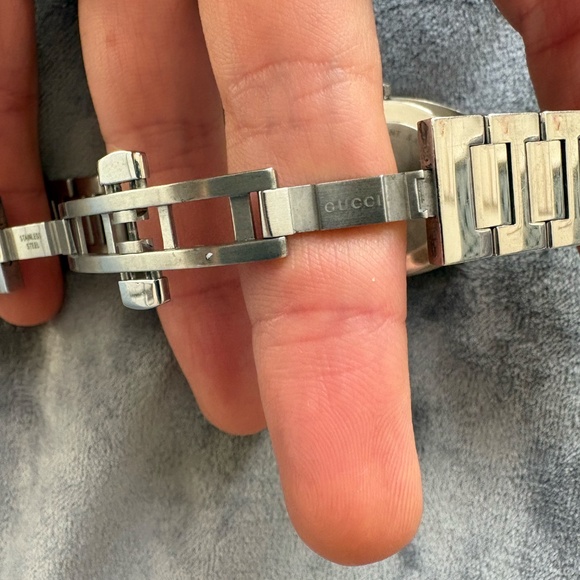 Gucci G-Series Diamond Watch – Stainless Steel – With Box – Luxury